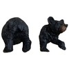 DeLeon Collections Whimsical Black Bear Drawer Pulls / Cabinet Knobs