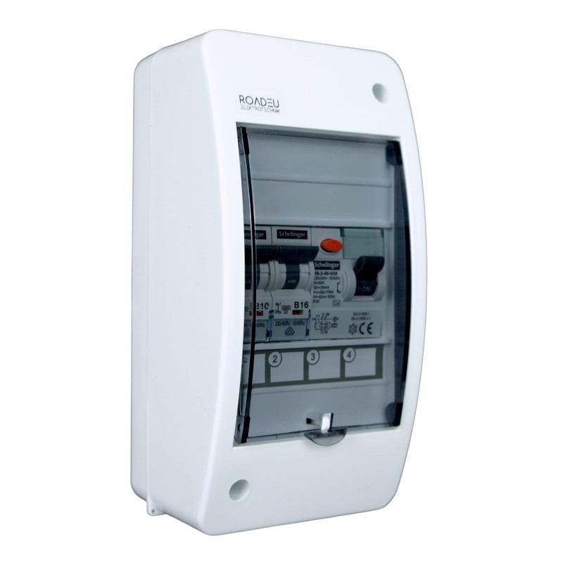 RoadEu Surface-Mounted Fuse Box 230 V FI 40 A 30