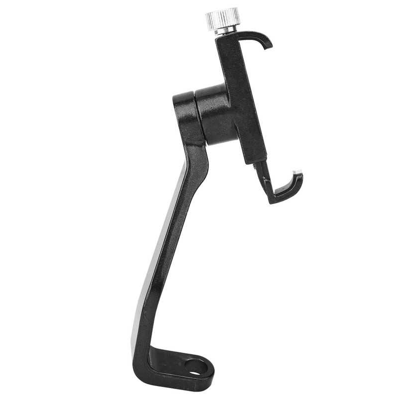 Universal Aluminium Alloy Rearview Mirror Mobile Phone Support Charging Bracket