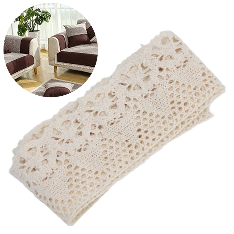 10 Yards Lace Trim DIY Multi Purpose Elegant Soft Skin