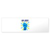 CafePress New Jersey FIST Pump 10"x3" Rectangle Vinyl Bumper Sticker