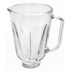 6 Cup Round Glass Blender Jar Compatible with Hamilton Beach Blenders