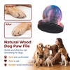 Dog Nail File with 6Pcs Replaceable Filing Disc, Dog Scratch