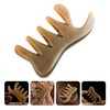 minkissy 2 Pcs Guasha Scraping Massager Ox Horn Comb Body