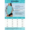 BesserBay Womens Rash Guard Swimming Long Sleeve Quick Drying Sun
