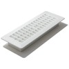 Decor Grates PL310-WH 3-Inch by 10-Inch Plastic Floor Register, White