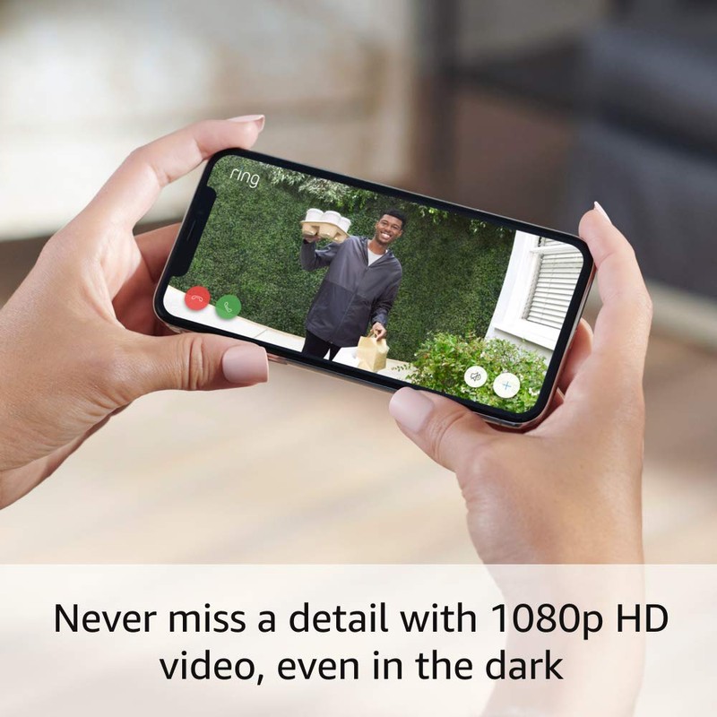 Ring Video Doorbell Wired (newest model), Use Two-Way Talk, advanced