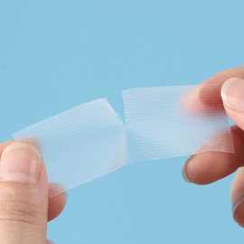 Rayrise Adhesive Foot Care Sticker 2 Pack Anti-Slip Blister Tape Pads Heel Anti-wear Waterproof Invisible Clear Stickers for Protector (1 Transparent+1 Skin Color) One Size