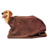 Geyecete Premium Microfiber dog towel bag Dog Drying Bag with