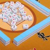 GUSTARIA Mahjong Mat with 3 Dice, Mahjong Table Mat for