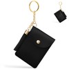 Yardenfun Cute Card Holder Keyring Pu Leather Credit Card Pouch