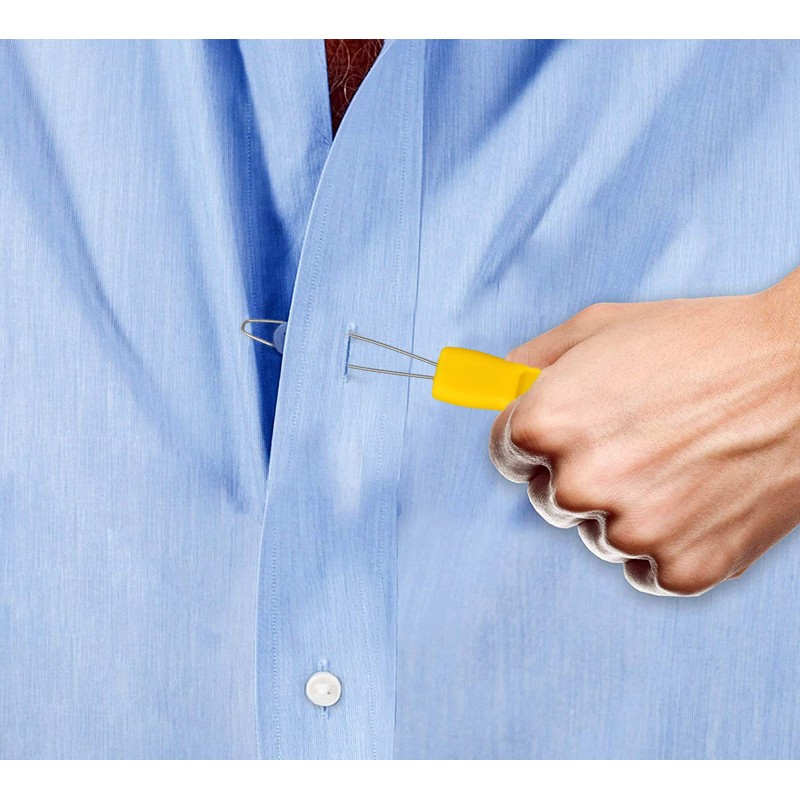 HOME-X Button Hook Helper, Assistance Tool for The Elderly, One-Hand