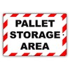 Pallet Storage Area Warehouse Storage Store Room Shipping Receiving Alert