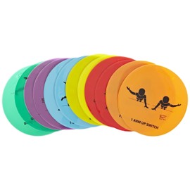 Sportime Strength Spots, 10 Inches, Set of 12 - 1403355,Assorted Colors