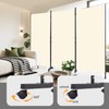 Room Divider (3 Panel) Wall Divider for Room Separation, 102