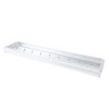 Bathroom Space Aluminum Shelf Bathroom Wall Mounted Drill Free Shelf