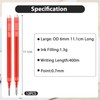PKCHYE Pack of 12 Compatible with Pilot Frixion Rollerball Pen