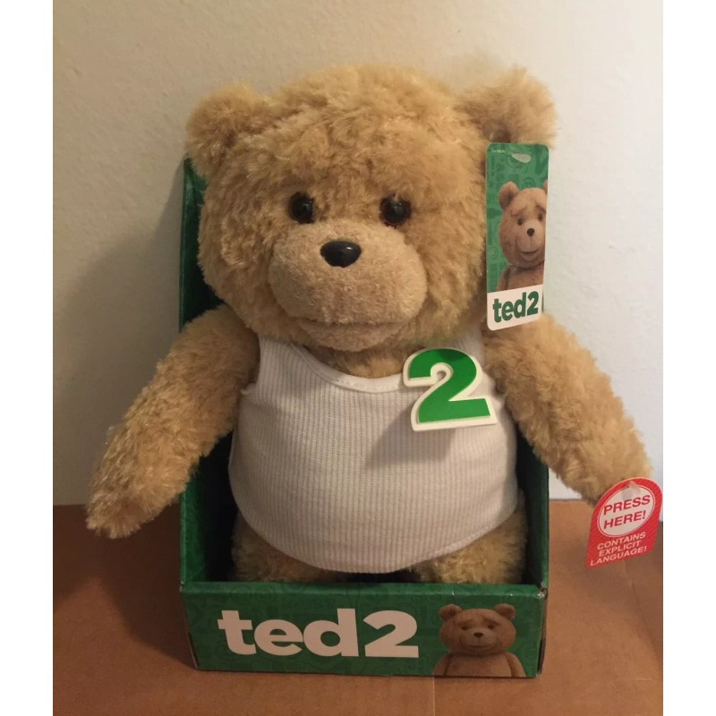 Ted 2 11" Talking Plush Ted In Undershirt (Rated R)