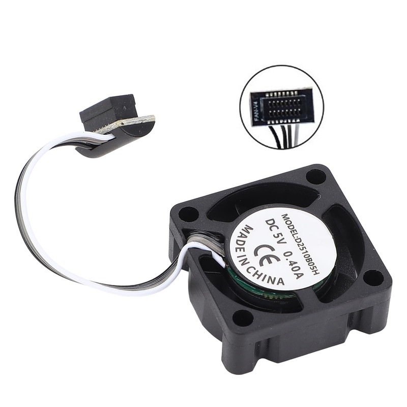3D Printer Cooling Fan, 2510 5V PWM 18000PRM Oil Bearing