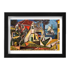 Spiffing Prints Pablo Picasso - Mediterranean Landscape - Artwork - Small - Semi Gloss - Unframed