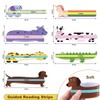 Guided Reading Strips, Animal Highlight Bookmarks Help with Reduce Visual