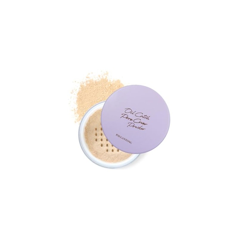 Parganton Oil Catch Pore Cover Powder 02 Clear Beige (6g)