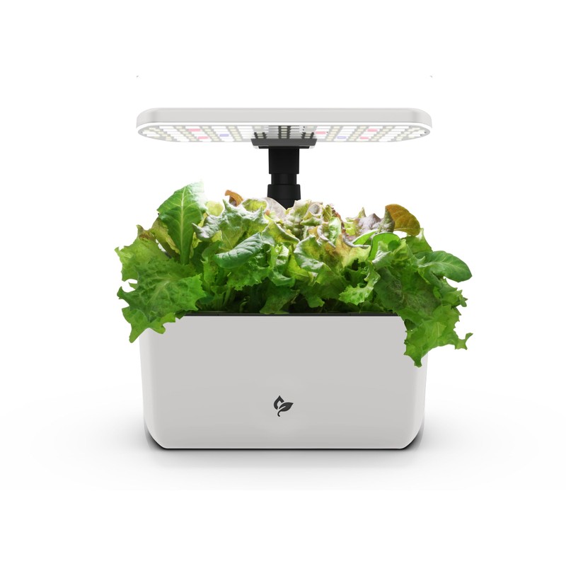 AeroGarden Harvest Lite in Cream, Soil-Free Indoor Hydroponic Garden with