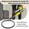 2 Pack Replacement Gasket for Ryobi 18v Cordless Stick Vac