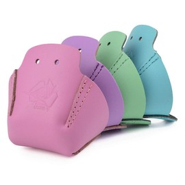 Bont Roller Skates - 100% Australian Leather Toe Cap Guard Protectors - Roller Skate Derby Speed - Pastel Pair - Tickle Blue