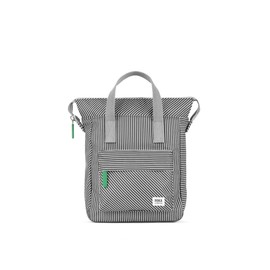 ROKA London Bantry B Mixed Hickory Small Recycled Canvas Rucksack Backpack