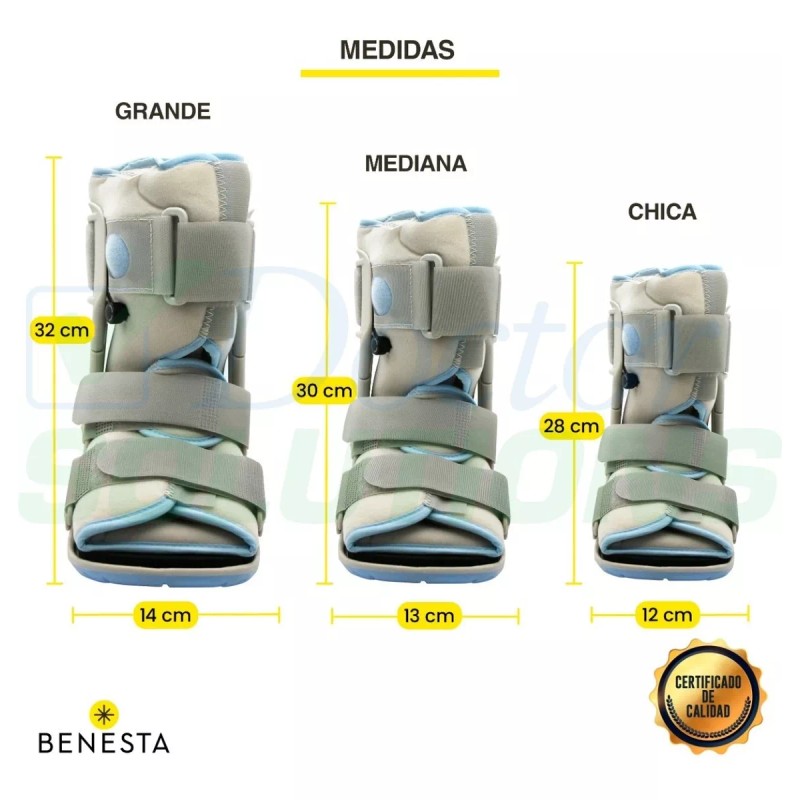 Benesta Bota Walker Benesta Neumática Corta De 11