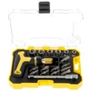 18Pcs T Handle Ratchet Wrench and Screwdriver Set Chrome Vanadium