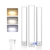 Under Cabinet Lighting Wireless,Rechargeable Battery Motion Sensor Light Indoor,LED Closet
