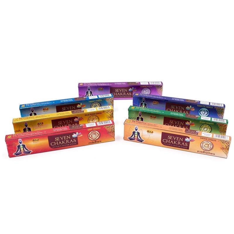 7 Chakra Incense Sticks