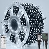 LJLNION 1000LED Christmas Lights, Extra Long 328FT Xmas Green Wire