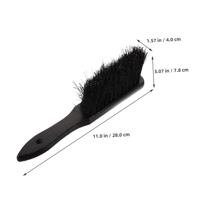 KOMBIUDA Fireplace Cleaning Brush with Ergonomic Handle Duster Brush for
