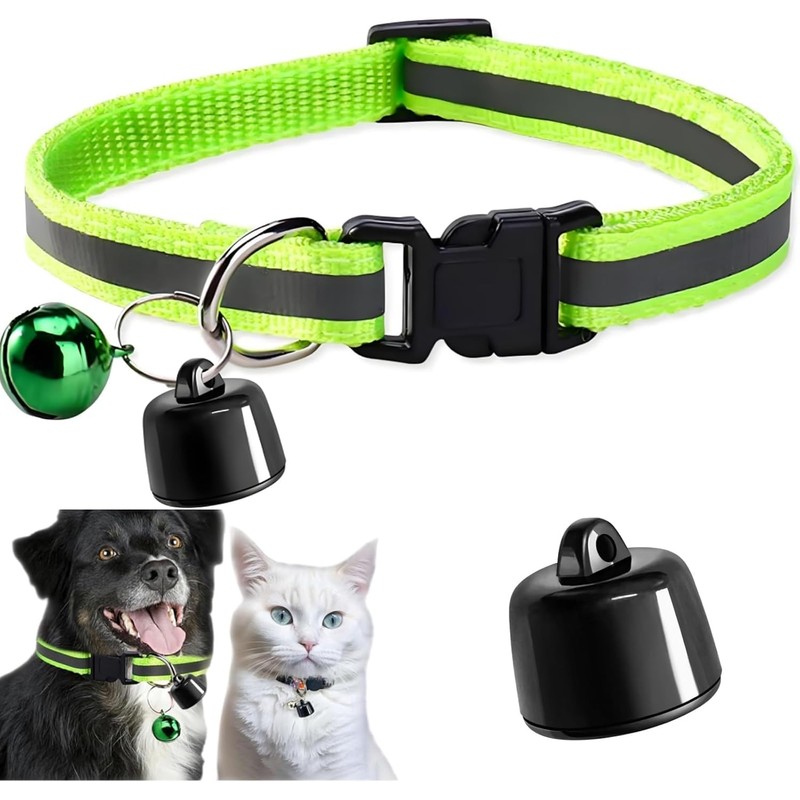 GPS Tracker Cat Dog, Pet Tracking Device for Dogs, Cats,
