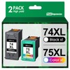 74 75 XL Ink Cartridge Remanufactured Replacement for HP 74