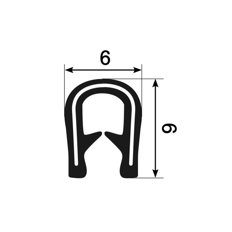 Eutras Edge Protection 1375 KS1003 Clamp Edges – Clamping Range