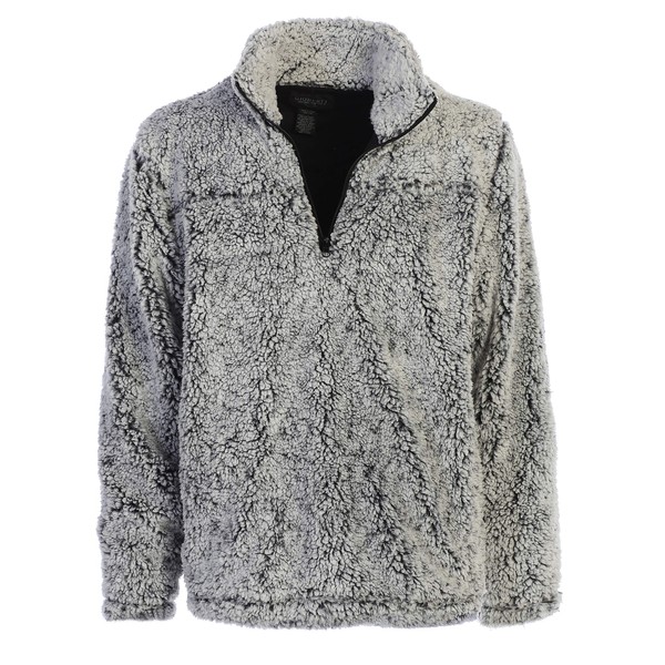 Gioberti Men and Women Super Soft Sherpa 1/4 Zip Pullover