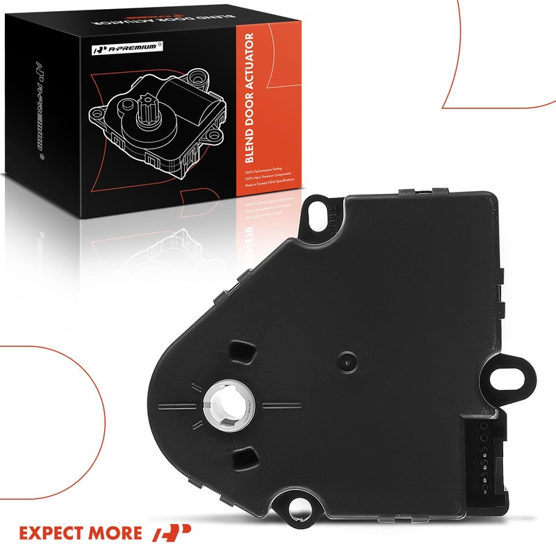 A-Premium HVAC Heater Blend Door Actuator, Compatible with Volvo VN,