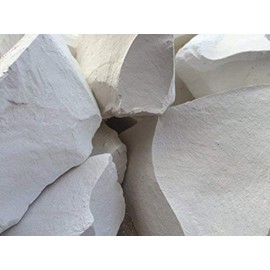 MONASTIC edible Chalk chunks (lump) natural for eating (food), 4 oz (110g)