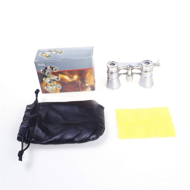 Angeek 3 x 25 Opera Theatre Horse Racing Glasses, Binocular