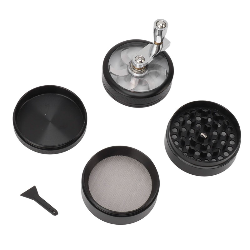 63mm Spice Grinder Hand Operated Zinc Alloy Spice Grinder Spice