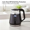OVENTE 1L Small Electric Kettle with 5 Temperature Preset, Digital