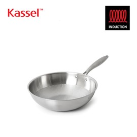 Kassel Embo Whole Triple IH Induction Stainless Steel Pan 24cm / 카셀 엠보 통삼중 IH 인덕션 스텐 궁중팬 24cm