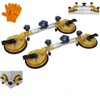 BAUSATZ 2 PCS 6 inch Seamless Seam Setter with Vacuum