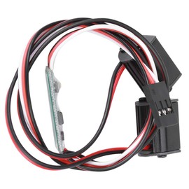 RC Car Roof Light, 2PCS 17mm Remote Control Crawler Decoration 4 LED Roof Light High Brightness Lamp Fit for Traxxas RC Car Model