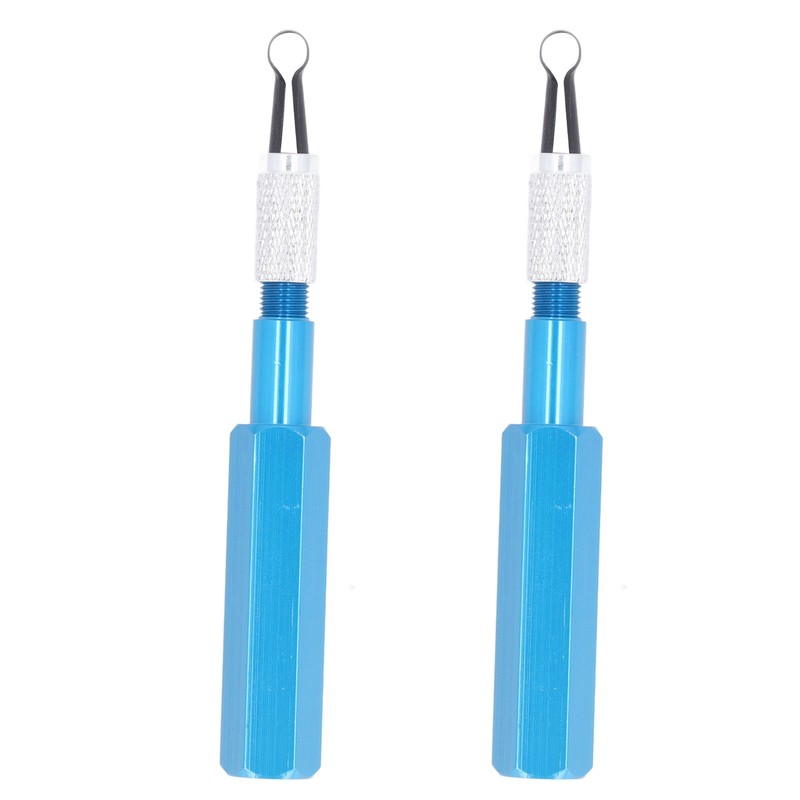 2 Set Floor Skiving Knife 4Pcs HSS Blades Aluminum Alloy