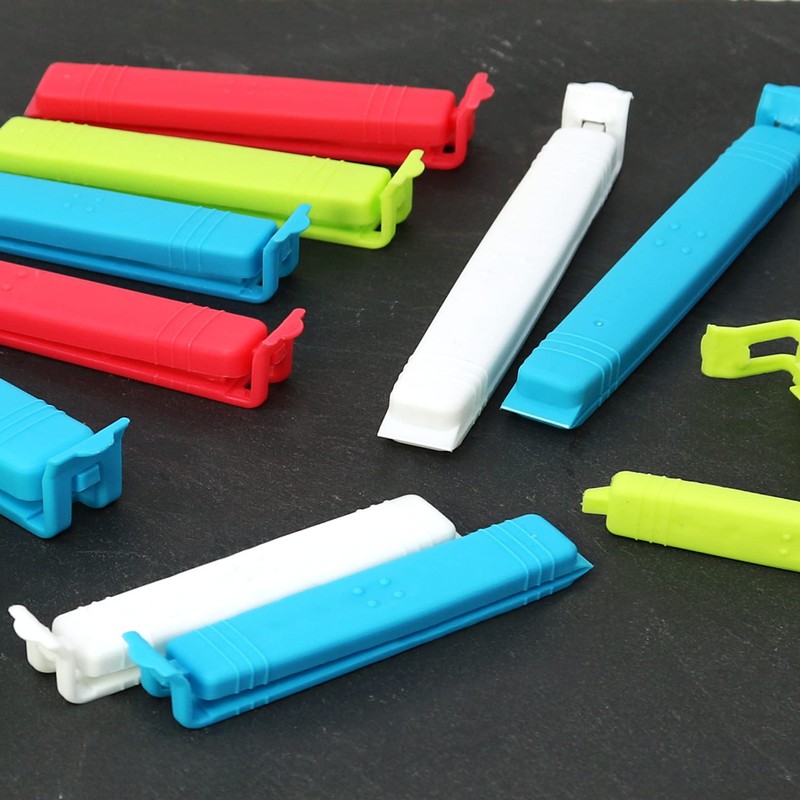 com-four® Plastic Sealing Clips - Sealing Clips in Various Sizes